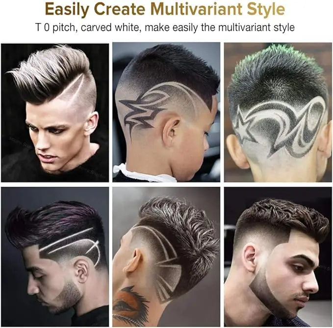 USB Rechargeable Electric Hair Clipper, Cordless Hair Trimmer Set For Hair Cutting, Professional Trimmer Shaver Trimmer Beard