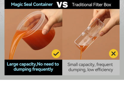 Vacuum Packaging Machine MAGIC SEAL MS175 for Food Plastic Bags Sealer Sealing Machine Mylar Bags Kitchen Packer Automatic Manua