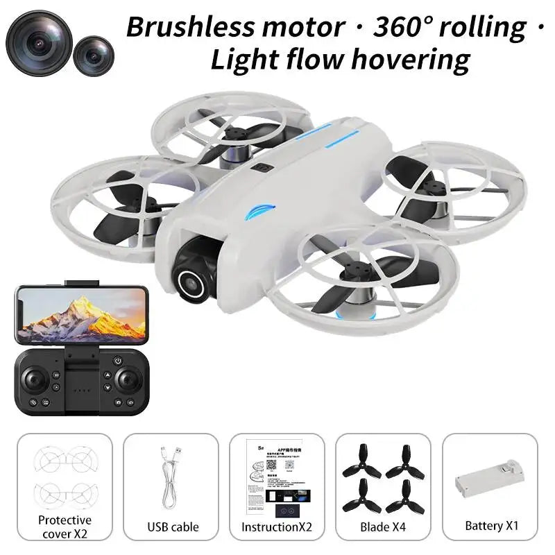 LYZRC NEW L105 PRO Drone 8K HD Camera Optical Flow Positioning Mobile phone photography Quadcopter Ghildren's Gift