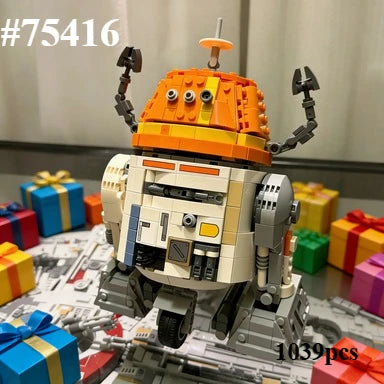 2025 New Intelligent 75416 Robot Model Building Block Set Creative Assembly Toy Christmas Birthday Gift For Boys Teens or Adults