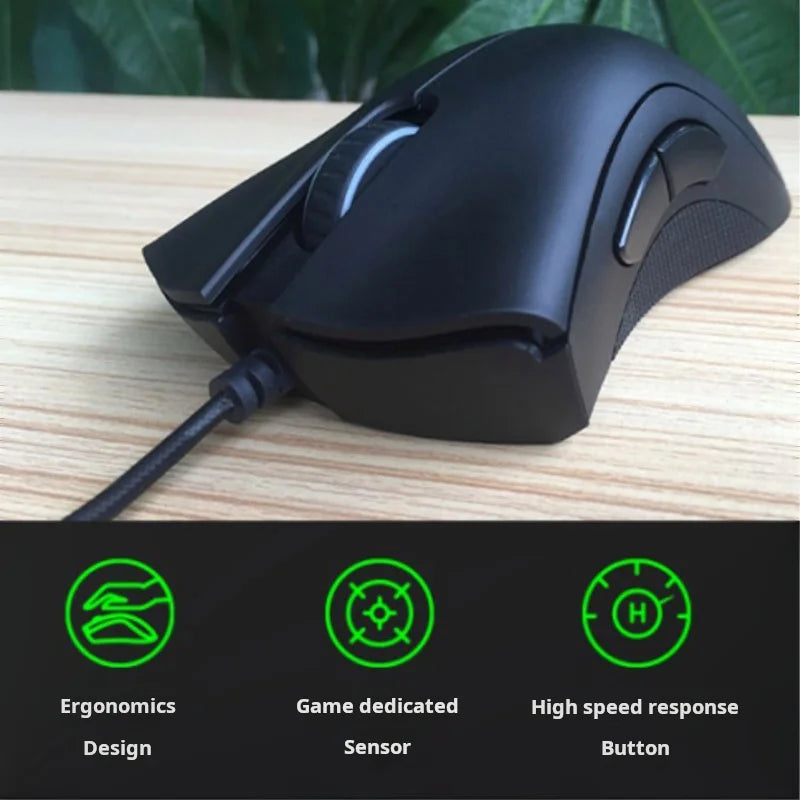 Razer Purgatory Viper Standard Edition 6400DPI Wired Gaming Mouse Brand Merchandise Birthday Gift Graduation Gift Wholesale