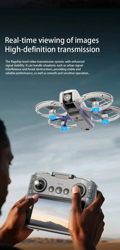 LYZRC NEW L105 PRO Drone 8K HD Camera Optical Flow Positioning Mobile phone photography Quadcopter Ghildren's Gift