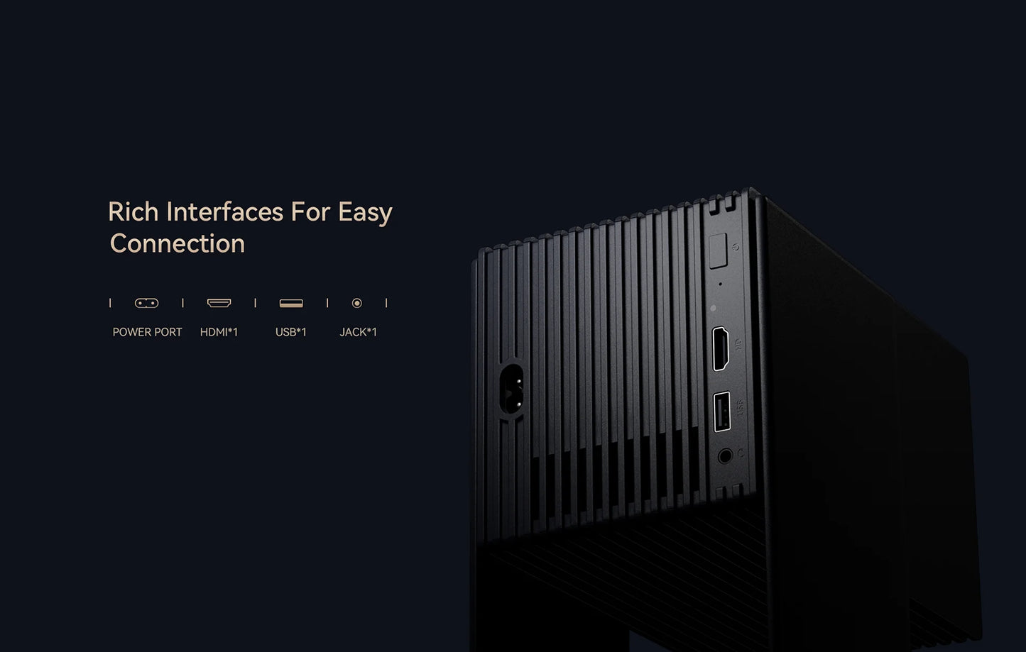 Wanbo Cube 2 Pro 4K Protable Native 1080P Projector 500ANSI Android TV 11.0 ToF Laser Radar Real Time Focus 3 Colors Available