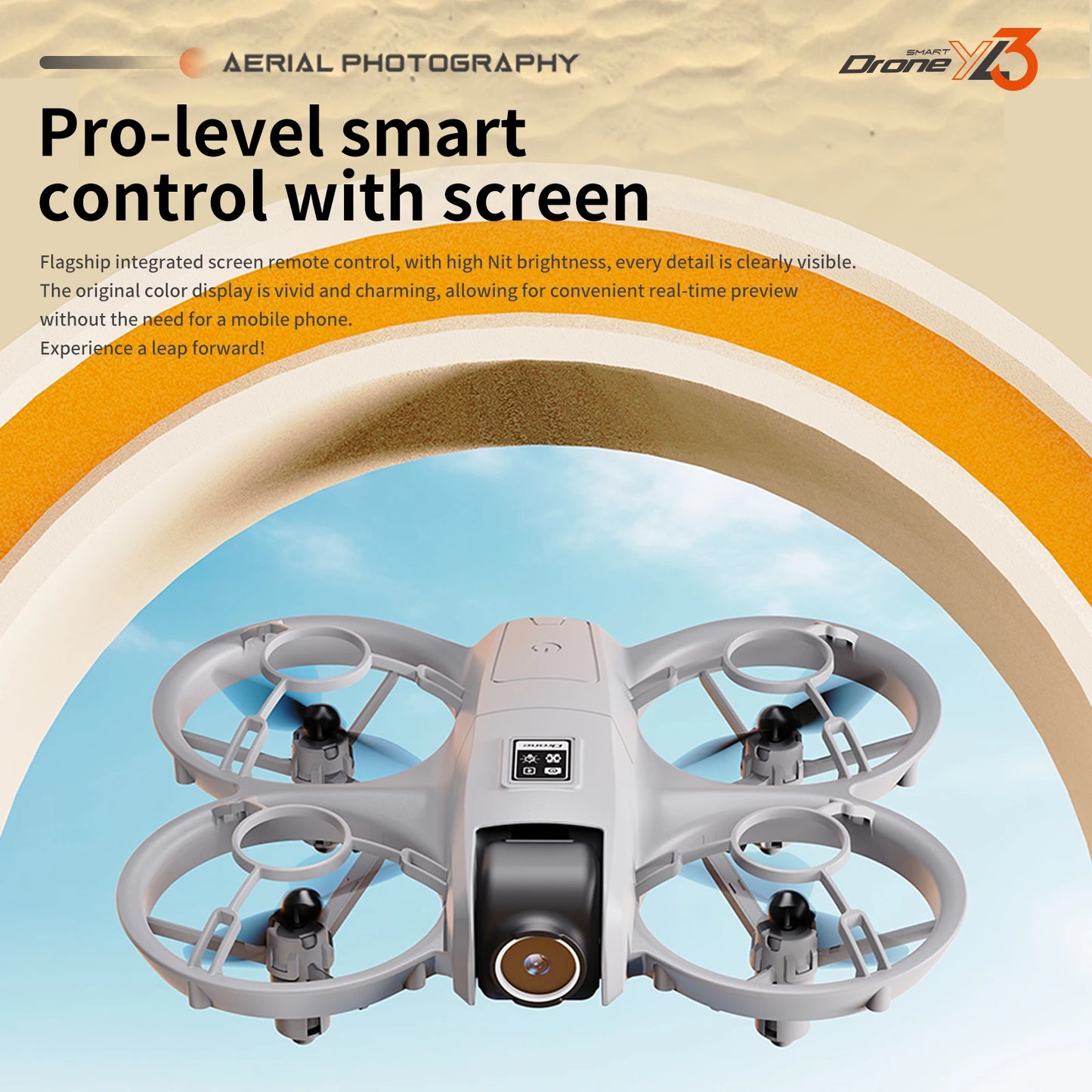 Lenovo YL3 Drone Professional 8K Dual Camera Long Battery Life GPS WIFI Brushless Motors Obstacle Avoidance Foldable Quadcopter