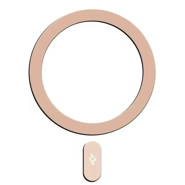 Universal Metal Rings Sticker for Magsafe IPhone Magnetic Wireless Charger Cellphone Round Metal Plate Sticker Car Phone Holder