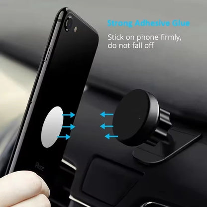 Thin Metal Plate Disk For Magnetic Car Phone Holder Iron Sheet Sticker Disk For Magnet Tablet Desk Phone Car Stand Mount Roun