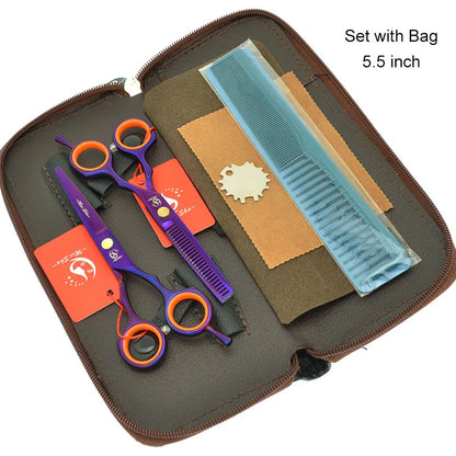 Meisha 5.5 inch Hair Scissors Barber Shop Hair Salon Cutting Thinning Styling Tools Professional Hairdressing Shears A0029A