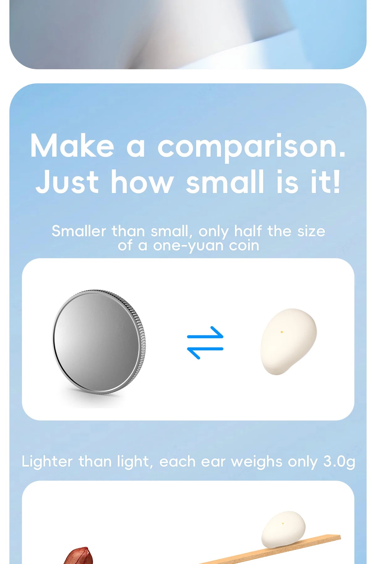 Mini Wireless Bluetooth Headset In Ear Sleep Earbuds Work Invisible Noise Reduction Headphones HD HIFI Sleeping Earphones