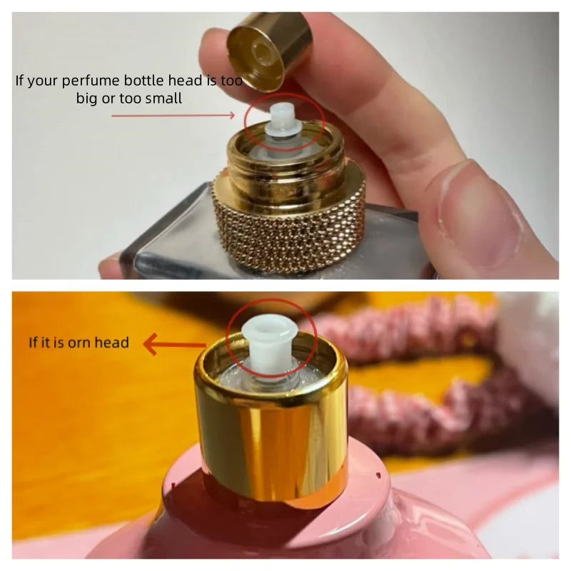 5/8ml Perfume Refill Bottle Portable Mini Refillable Spray Jar Scent Pump Empty Cosmetic Containers Atomizer for Travel Tool