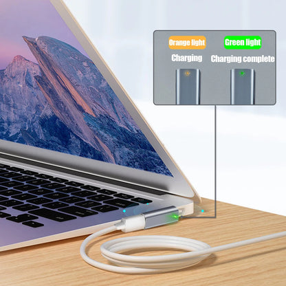 Charging Power Adapter Connector Type C Female PD Adapter for Apple Magsafe 1/2 MacBook Air Pro Magnet Plug Converter