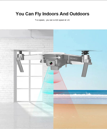 Drone 4k Profesional Wide Angle WIFI Drones Video Live Recording Quadcopter Children's Gifts
