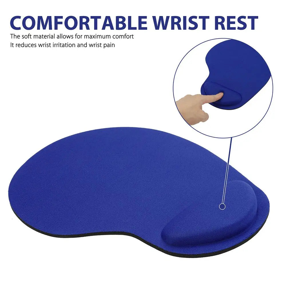 Multi-colour Ergonomic Wrist Rest Mouse Pad Cheap Comfortable Wrist Support Non Slip Mice Mat Mousepad For PC Laptop Computer
