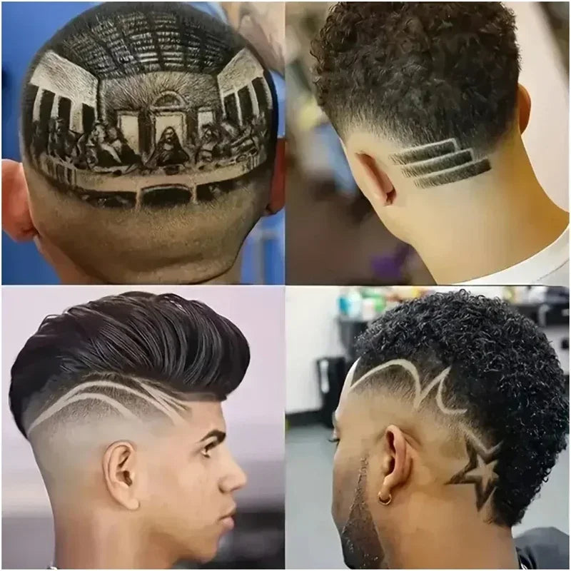 T9 Carving Vintage Hair Clipper For Mens Grooming Essential Tools USB Fast Rechargeable Beard Hair Trimmer Provide Precise Shave