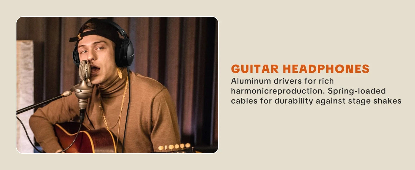 TOP W550X Talomen Over-Ear Headphones Portable Audio and Video Equipment with Detachable Cable Built-in Microphone For Gift