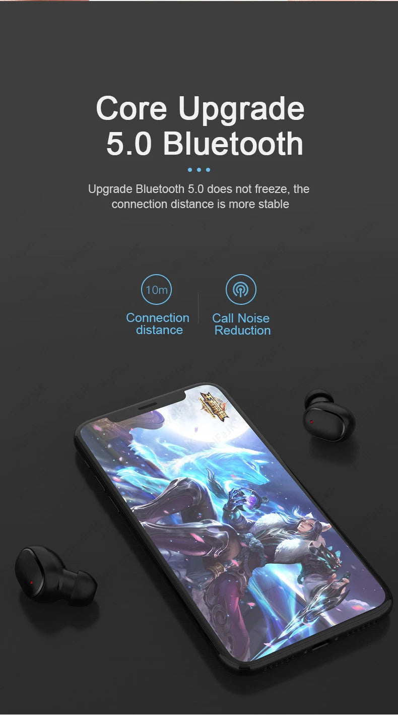 For Xiaomi Original TWS A6S Pro Wireless Bluetooth Earphones Sports Earbuds Gaming Headsets For Redmi Airdots iPhone Headphones