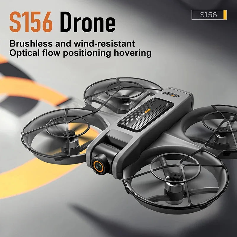 2026 Drone S156 Gps 8k Professional Hd 360° Dual Cameras 5g Wifi Brushless Motors Obstacle Avoidance Fpv Foldable Quadcopter
