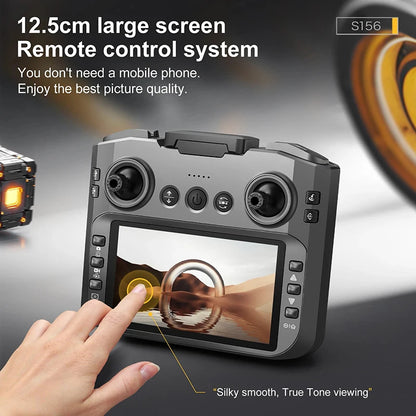 Lenovo S156 Drone GPS 8K Professional 360° Dual Camera Screen FPV Remote Control Brushless Motors Obstacle Avoidance Quadcopter