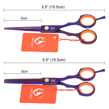 Meisha 5.5 inch Hair Scissors Barber Shop Hair Salon Cutting Thinning Styling Tools Professional Hairdressing Shears A0029A