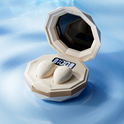 Mini Wireless Bluetooth Headset In Ear Sleep Earbuds Work Invisible Noise Reduction Headphones HD HIFI Sleeping Earphones