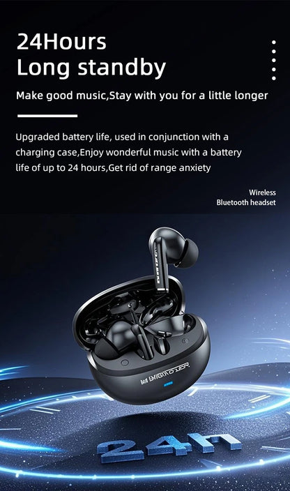 Monster MQT39 Gaming Earphone Ture Wireless Bluetooth 6.0 Headphones Low Latency Noise Reduction Earbuds Headset With Mic New