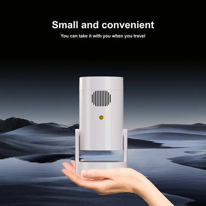 Y2S battery version - supports high-definition 1080P, mini portable entertainment home LED projector