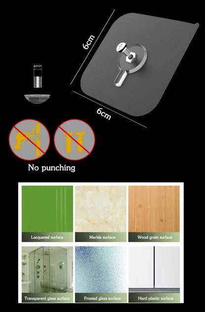 DIY Pegboard Accessories No Punching Kitchen Organization Shelf Storage Box Hooks Wall Organizer Crafts For Garage Room