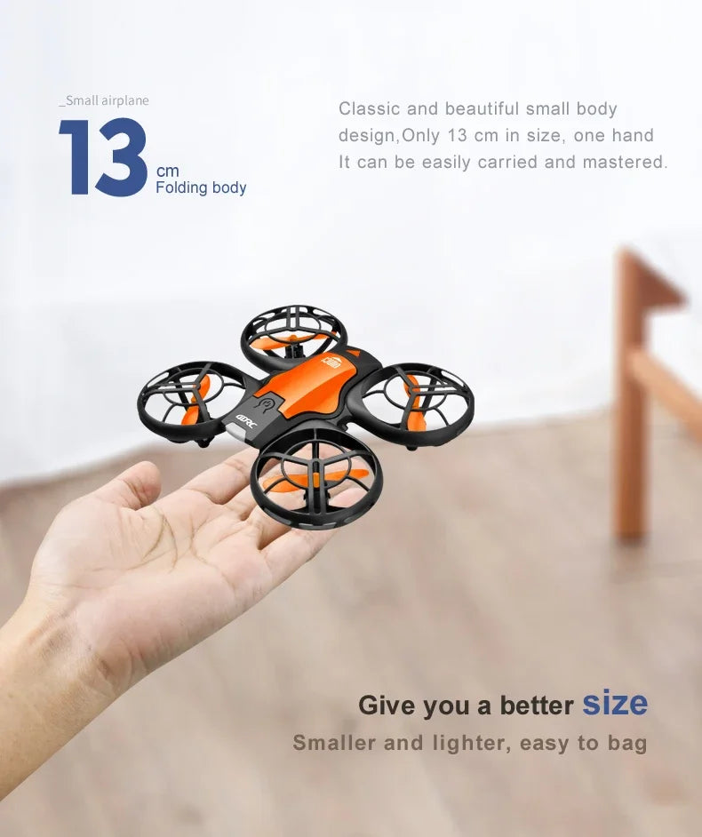 New Mini Drone 4k profession HD Wide Angle Camera WiFi FPV RC Dron Height Keep Drones Helicopter Kids Toys