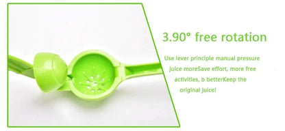 Home Manual Lemon Squeezer Plastic Hand Pressed Orange Fruit Juicer Portable Practical Kitchen Tools Mini Blender