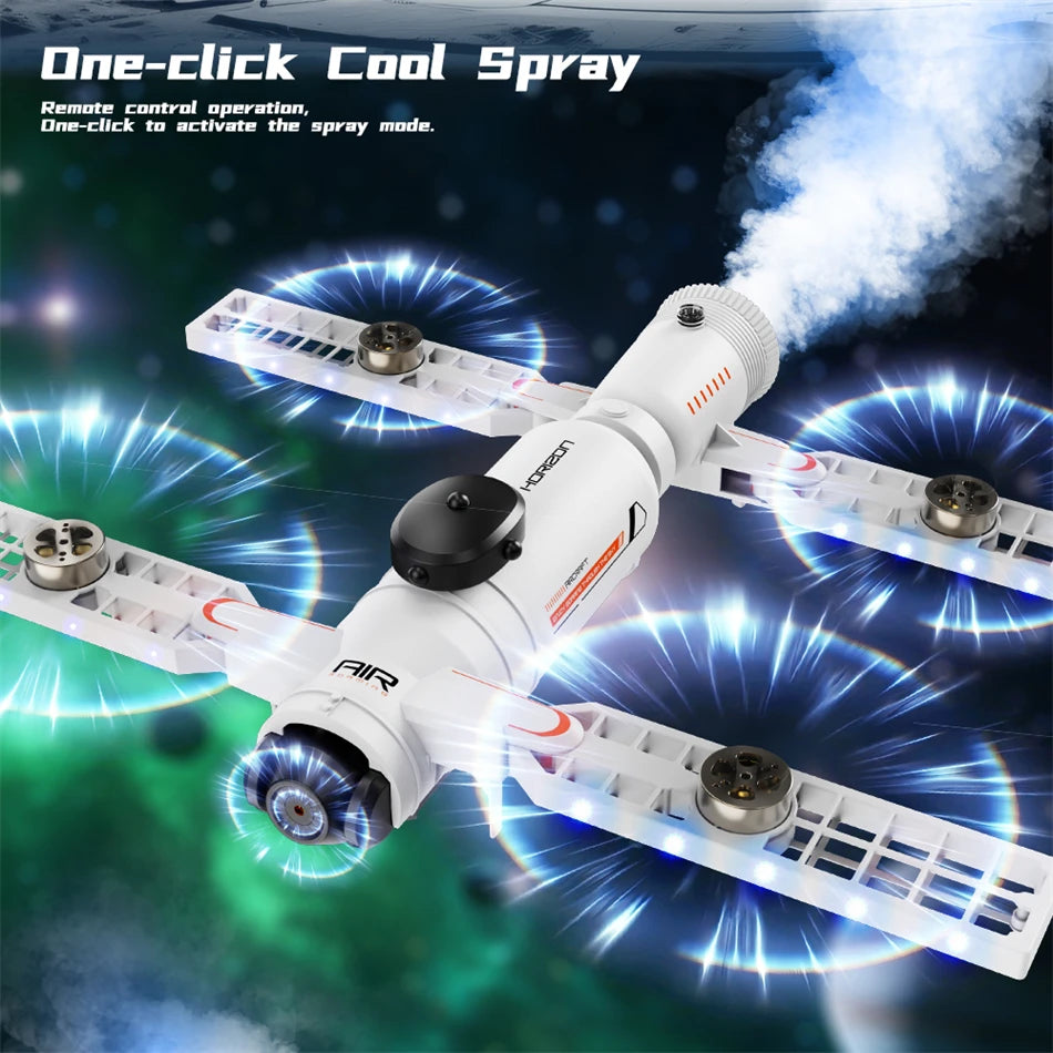 RC Quadcopter Toy Gift 8K Professional HD Dual Camera 4.3-inch screen 2026 AE22 spray Drone 360° Obstacle Avoidance Brushless 5G