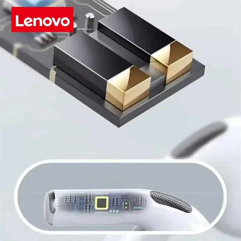 Lenovo Original HiFi Stereo Wireless Earbuds, Stylish Design, TWS Bluetooth Earbuds, Touch Control Sports Earbuds