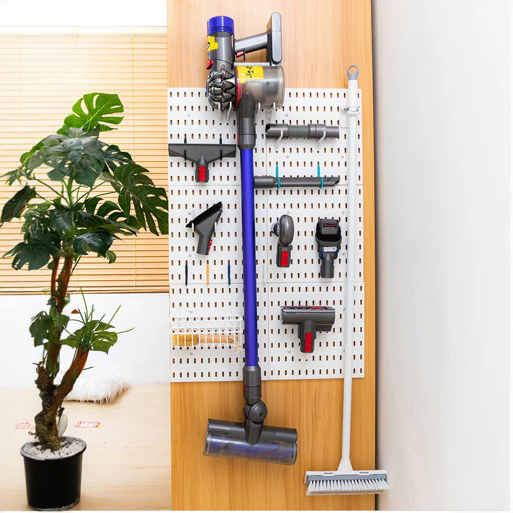 DIY Pegboard Accessories Kitchen Organization No Drill Hanging Shelf Storage Hooks Wall Organizer Crafts For Garage Room