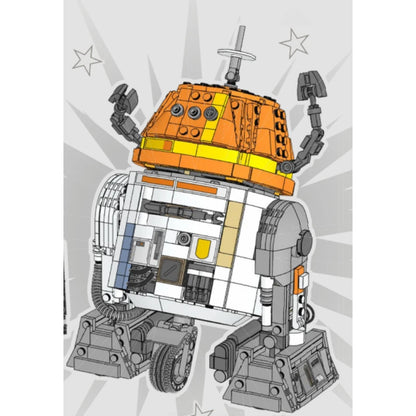 2025 New Intelligent 75416 Robot Model Building Block Set Creative Assembly Toy Christmas Birthday Gift For Boys Teens or Adults