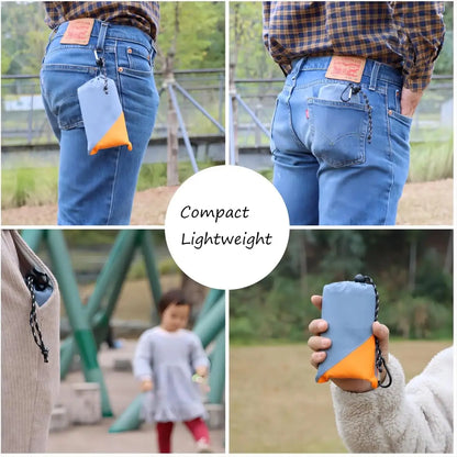 Beach Blanket Sandproof 150 X 140cm Waterproof Beach Mat Lightweight Picnic Blanket for Travel Hiking Sports