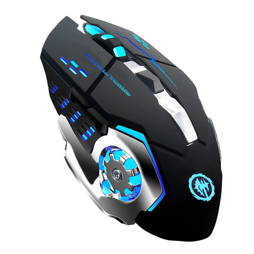 Bluetooth 5.2 Mouse RGB Gaming Mouse 2.4G Wireless Mouse Rechargeable Silent Mouse 3600 DPI Mouse Mice for Macbook Laptop Tablet