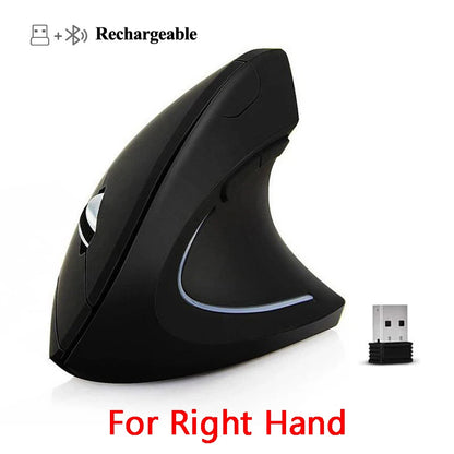 Vertical Ergonomic Portable Wired USB Wireless Mouse Rechargeable Bluetooth Gaming PC Gamer For Computer Laptop Mause Accessory