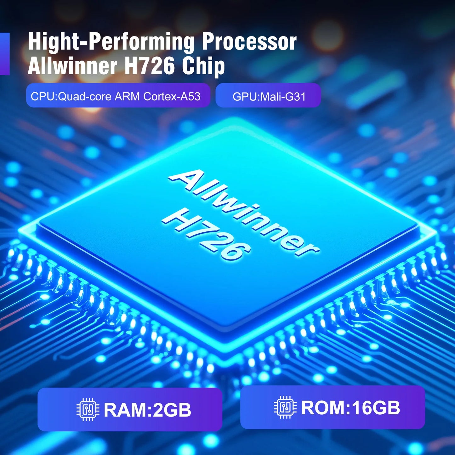 Magcubic Ultra Short Throw HY450 Projector With Auto Offset 1080P 8K Electronic Focus 900 ANSI WiFi6 BT5.4 Allwinner H726 Voice