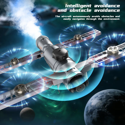 folding aerial drone GPS brushless optical flow remote control aircraft obstacle avoidance quadcopter