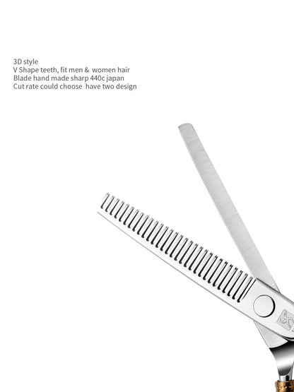 Titan 3D  Scissors Professional barber Hairdressing Shears Hair Cutting Machine Barber Shop Hair Scissors