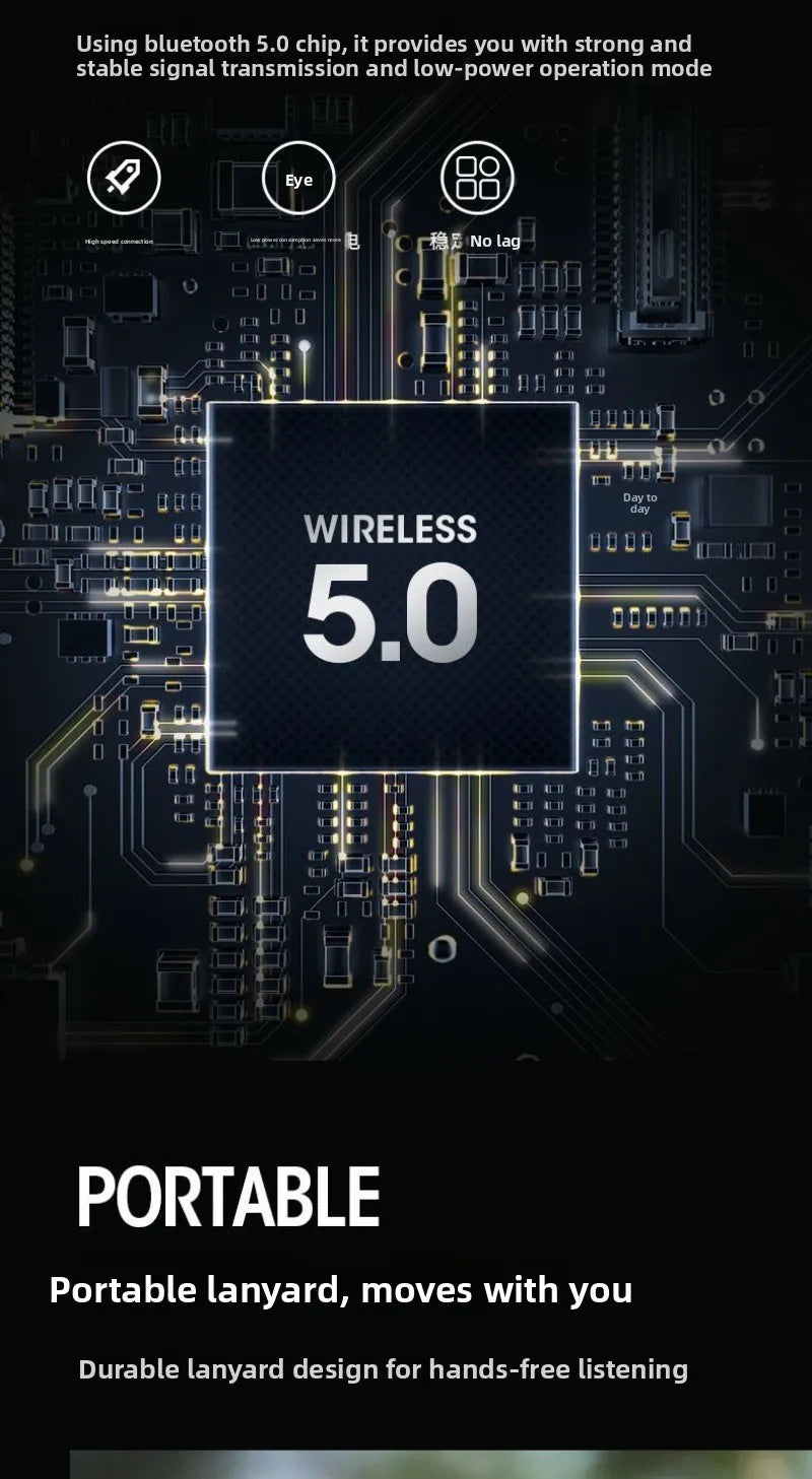 MW Audio Portable Bluetooth Speaker RGB Lights Waterproof Dual Drivers Bass Wireless Speaker Bluetooth 5 2