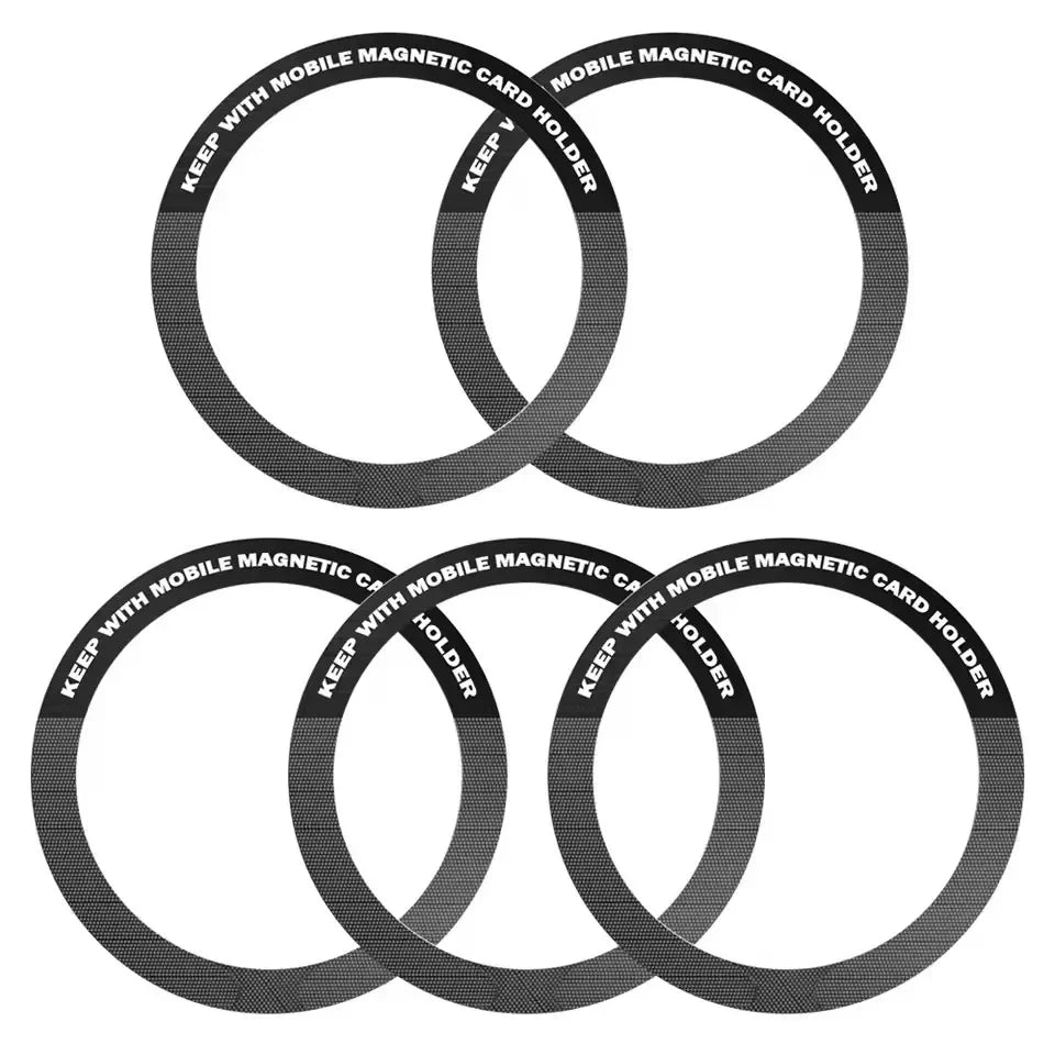 Ring For Magsafe Magnetic Wireless Charger For iphone 15 14 Pro Max 13 12 Mini Universal Metal Sticker Magnet Car Holder Plate