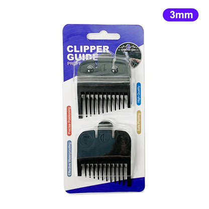 2Pcs Hair Clipper Limit Comb Guide Limit Comb Trimmer Guards Attachment Universal