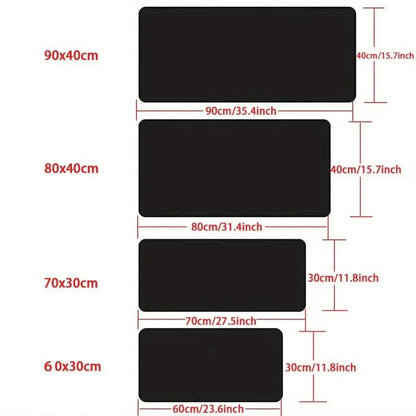 Gaming Large Mousepad Anti-slip Rubber mouse mat Computer Gamer Desk Mat Stitched Edge Large Gaming Mousepad for CS GO LOL Dota