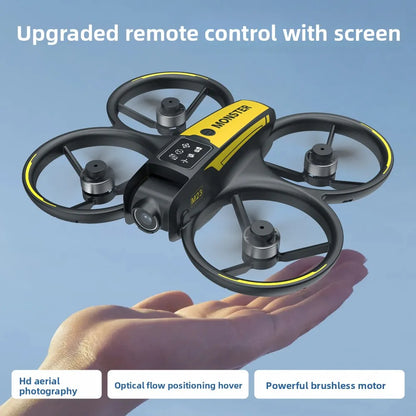 M23 Brushless FPV Drone with Screen, HD Aerial Photography, Mini Quadcopter Remote Control Aircraft