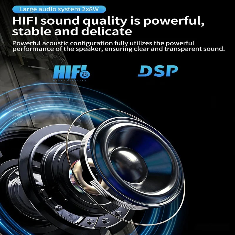 Smart Projector Native 1080P HD With WiFi 5G Bluetooth 5.0 Auto Focus & Keystone High Brightness Smart LED Projector