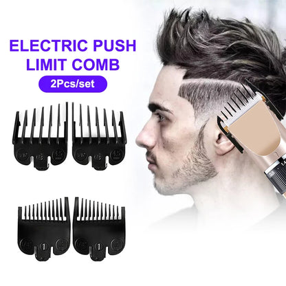 2Pcs Hair Clipper Limit Comb Guide Limit Comb Trimmer Guards Attachment Universal