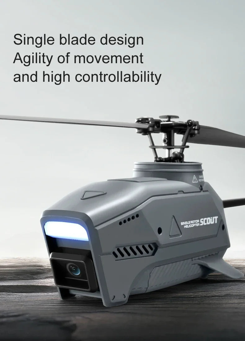 4D-L1 Spy Drone 8k Profesional Dual Camera Optical Flow Belt 4-Way Single Blade Aileron Photography Obstacle Avoidance Dron Toy