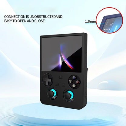 For Anbernic RG477V Game Console Soft Protective Silicone Case With 4Pcs Joystick Caps Soft Case RG477V Game Accessories