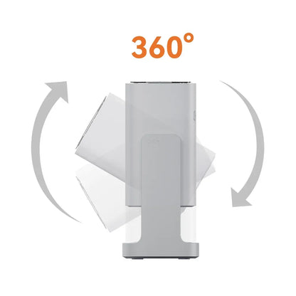 Wanbo Cube 1 Mini Protable Video Home Projector Android TV 14.0 360° Rotating Gimbal Electric Focus Proyector Dual Wifi 200IOS