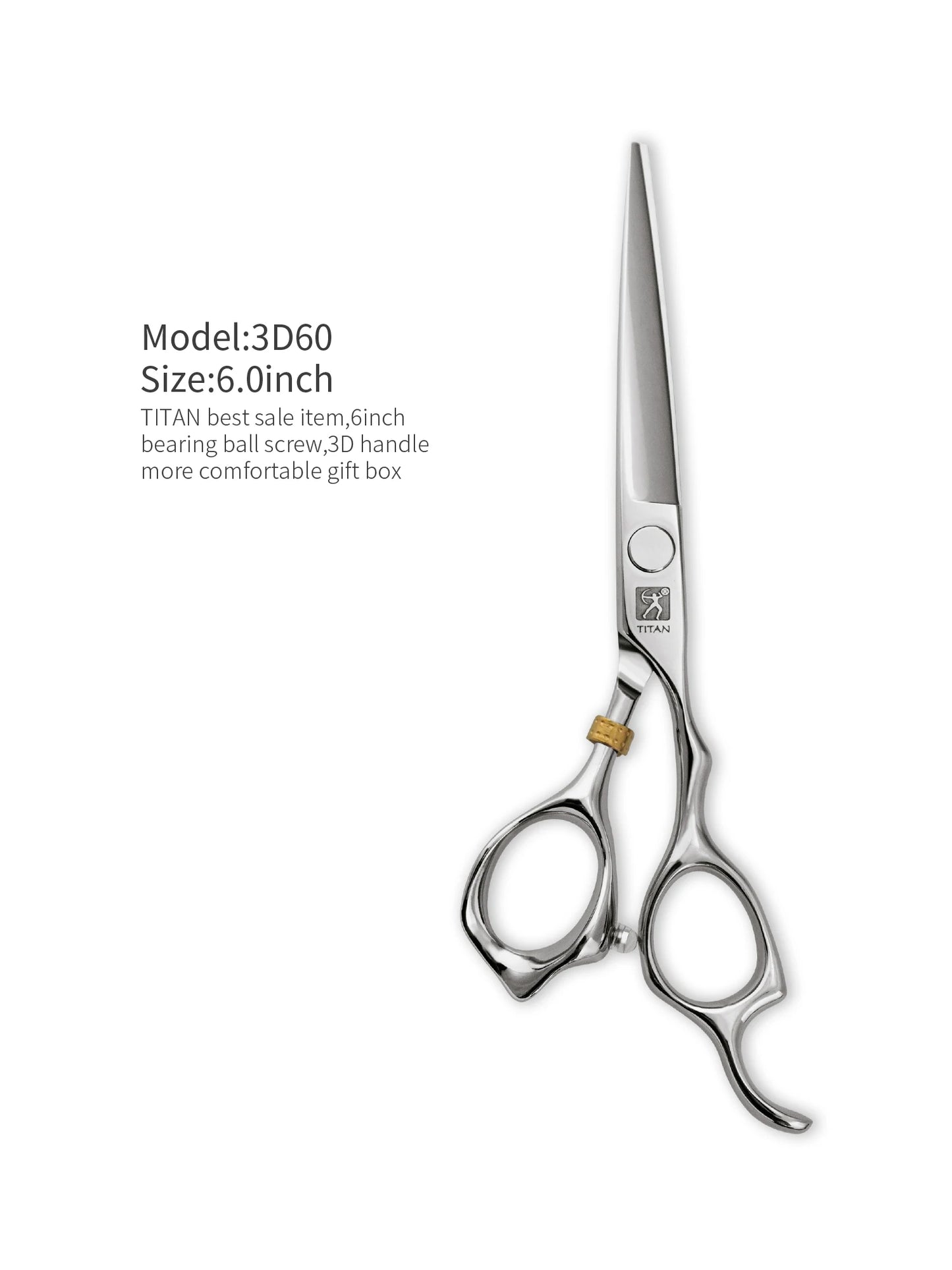 Titan 3D  Scissors Professional barber Hairdressing Shears Hair Cutting Machine Barber Shop Hair Scissors