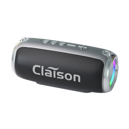 Portable Waterproof Bluetooth Speaker with Bass Stereo Sound LED Light Wireless Outdoor Speaker
